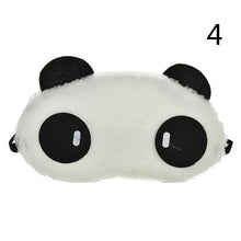 Load image into Gallery viewer, 1PCS Plush Cute Grey Cat Eye Mask Sleeping Mask Eye Shade Cover Blindfold Eyeshade Eyepatch Suitable for Travel Home Gift
