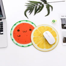 Load image into Gallery viewer, 1PCS Round Mouse Pad Soft Mat Desktop Non-slip Rubber Pad PC Mouse Pad Round Desk Gamer Gaming Comfortable Mat For PC Laptop
