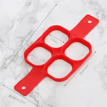 Load image into Gallery viewer, 1Pcs Silicone Non Stick Fantastic Egg Pancake Maker Ring Kitchen Baking Omelet Moulds Flip Cooker Egg Ring Mold
