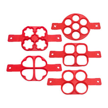Load image into Gallery viewer, 1Pcs Silicone Non Stick Fantastic Egg Pancake Maker Ring Kitchen Baking Omelet Moulds Flip Cooker Egg Ring Mold
