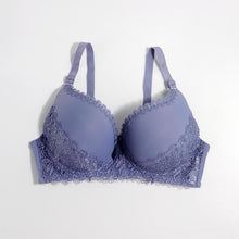 Load image into Gallery viewer, Solid Color Women Large Size Bra 38D 40D 42D 44D 46D 48D Femme Plus Size Lingerie Underwire Mold Cup Bra
