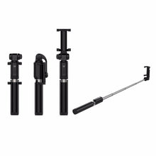 Load image into Gallery viewer, Selfie Stick Cartoon Mini Tripod Self Stick Bluetooth Remote Shutter
