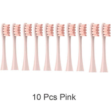 Load image into Gallery viewer, Replacement Brush Heads for Oclean X/ X PRO/ Z1/ F1/ One/ Air 2 /SE Sonic Electric Toothbrush Soft DuPont Bristle Nozzles 10 Pcs
