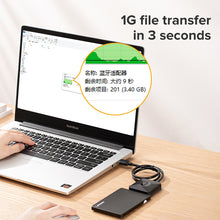 Load image into Gallery viewer, USB 3.0 to SATA Adapter Cable for 3.5 / 2.5 Inch SSD HDD SATA III Hard Drive Disk Serial ATA Converter with 12V/2A Power Adapter
