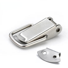 Load image into Gallery viewer, 5PCS  Hardware Cabinet Boxes Spring Loaded Latch Catch Toggle 46*21 Mild Steel Hasp For Sliding Door Simple Window
