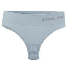 Load image into Gallery viewer, High Waist Seamless Thongs Women Soft T-back Panties M-2XL G-string Underwear Ladies Letter Bikini Underpants Female Lingerie
