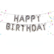 Load image into Gallery viewer, Christmas Hardcover 16-Inch English Birthday Letter Balloon Set Children Full-Year Birthday Decoration Scene Layout Balloon
