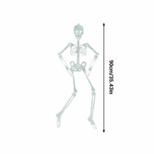 Load image into Gallery viewer, Halloween Horror Luminous Movable Skull Skeleton Halloween Props Glow Evil Party Favors Halloween Eve Scary Halloween Decoration
