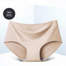 Load image into Gallery viewer, Women's Fashion Seamless Elastic Underwear Breathable Quick-Dry Ice Silk Panties Briefs Comfy High Quality

