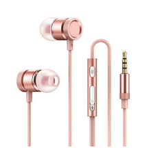 Load image into Gallery viewer, 3.5mm In Earphone Headphones with microphone, Audio Headset With Volume Control
