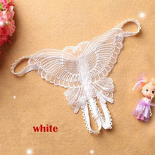 Load image into Gallery viewer, Women Fashion Sexy Lingerie Lace Butterfly Embroidery Underwear Panties Briefs Crotch Thongs
