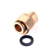 Load image into Gallery viewer, 1pc 1/2 Inch Thread Brass Connector Home Garden Water Pipe Copper Adapter Water Heater Fitting
