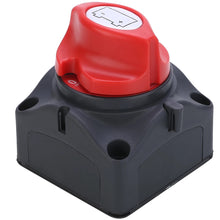 Load image into Gallery viewer, 1pc 24V 600A Car Battery Isolator Main Battery Switch Emergency Stop Pole Disconnect Separator Switch for RV Boat 68 * 68 * 74mm

