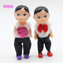 Load image into Gallery viewer, 1pc 3.5inch Popular fashion dolls Toys for Girl Dolls 10cm cute small Kelly Boy Son dolls for barbies dolls toys gift
