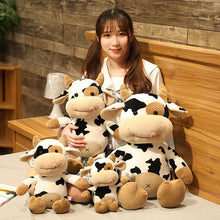 Load image into Gallery viewer, 1pc 30-65CM Cute Cattle Plush Toy Stuffed Kawaii Milk Cow Soft Animals Doll Pillow For Kids Girls Nice Birthday Wedding Gifts
