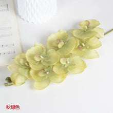 Load image into Gallery viewer, 1pc Artificial Silk White Butterfly Orchid Flowers Moth Fake Flower for Wedding Party Home Festival Decoration

