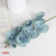 Load image into Gallery viewer, 1pc Artificial Silk White Butterfly Orchid Flowers Moth Fake Flower for Wedding Party Home Festival Decoration
