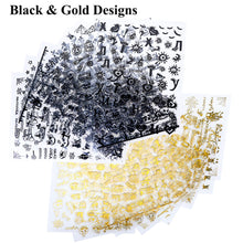 Load image into Gallery viewer, 1pc Spider Web Nail Stickers 3D Ghost Skull Pumpkin Transfer Foil Transfer DIY Manicure Slider Nail Art Decoration TRSTZG032-040
