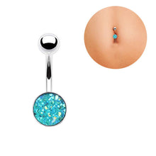 Load image into Gallery viewer, 1pc Top Bijoux Double Heart Belly Piercing Nombril Belly Button Rings Navel Piercing Ombligo Sexy Belly Dance Pircing Earrings
