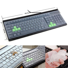 Load image into Gallery viewer, Keyboard Protectors  Universal Silicone Desktop Computer Keyboard Cover
