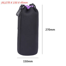 Load image into Gallery viewer, 1pcs Camera Lens Pouch Bag Neoprene Waterproof Soft Video Camera Lens Pouch Bag Case For Canon Sony for Most Digital SLR Camera

