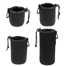 Load image into Gallery viewer, 1pcs Camera Lens Pouch Bag Neoprene Waterproof Soft Video Camera Lens Pouch Bag Case For Canon Sony for Most Digital SLR Camera
