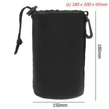 Load image into Gallery viewer, 1pcs Camera Lens Pouch Bag Neoprene Waterproof Soft Video Camera Lens Pouch Bag Case For Canon Sony for Most Digital SLR Camera
