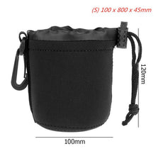 Load image into Gallery viewer, 1pcs Camera Lens Pouch Bag Neoprene Waterproof Soft Video Camera Lens Pouch Bag Case For Canon Sony for Most Digital SLR Camera
