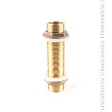 Load image into Gallery viewer, 1pcs Copper Water Tank Connector 3/4" 1" Male Brass Pipe Single Loose Key Swivel Fittings Nut Jointer Fish Tank Copper Adapter
