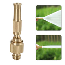 Load image into Gallery viewer, 1pcs Garden Irrigation Spray Gun Adjustable Brass Sprinkler Garden Hose Nozzle Car Wash Lawn Watering Water Gun Gardening Tools
