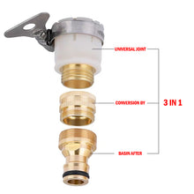 Load image into Gallery viewer, 1pcs Garden Irrigation Spray Gun Adjustable Brass Sprinkler Garden Hose Nozzle Car Wash Lawn Watering Water Gun Gardening Tools
