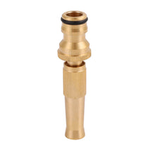 Load image into Gallery viewer, 1pcs Garden Irrigation Spray Gun Adjustable Brass Sprinkler Garden Hose Nozzle Car Wash Lawn Watering Water Gun Gardening Tools
