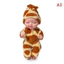 Load image into Gallery viewer, 1pcs Simulation Baby FingerBaby Pvc Ornaments Handle Toy Simulation Baby Finger Doll Real Clothes Real Hat Color Random
