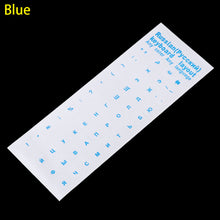 Load image into Gallery viewer, 2PCS Keyboard Sticker Russian Language Keyboard Letter Protector Sticker Film Laptop Accessories
