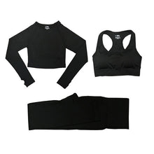 Load image into Gallery viewer, Yoga Set Gym Clothes Tracksuit Tops And Leggings for Fitness Sports
