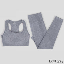 Load image into Gallery viewer, Yoga Set Workout Sportswear Gym Clothing Fitness Leggings Tops For Women
