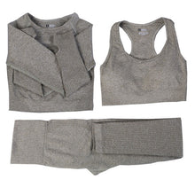 Load image into Gallery viewer, Yoga Set Gym Clothes Tracksuit Tops And Leggings for Fitness Sports For Women
