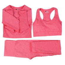 Load image into Gallery viewer, Yoga Set Gym Clothes Tracksuit Tops And Leggings for Fitness Sports For Women
