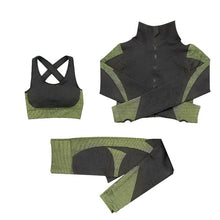 Load image into Gallery viewer, Yoga set seamless women sportswear fitness Yoga Clothing
