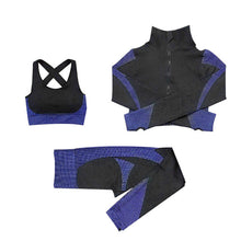 Load image into Gallery viewer, Yoga set seamless women sportswear fitness Yoga Clothing
