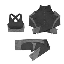 Load image into Gallery viewer, Yoga set seamless women sportswear fitness Yoga Clothing
