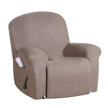Load image into Gallery viewer, 2-3 Seater All-inclusive Recliner Sofa Cover Non-slip Massage Sofa Cover Elastic Recliner Case Suede Couch Relax Armchair Cover

