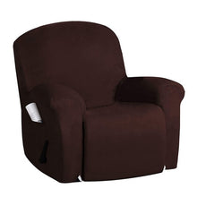 Load image into Gallery viewer, 2-3 Seater All-inclusive Recliner Sofa Cover Non-slip Massage Sofa Cover Elastic Recliner Case Suede Couch Relax Armchair Cover
