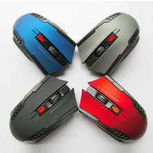 Load image into Gallery viewer, 2.4Ghz gaming mouse Optical wireless Mouse gamer for Computer 2000DPI 6 keys Wireless Mice with USB Receiver for PC Laptop gamer
