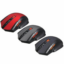 Load image into Gallery viewer, 2.4Ghz gaming mouse Optical wireless Mouse gamer for Computer 2000DPI 6 keys Wireless Mice with USB Receiver for PC Laptop gamer
