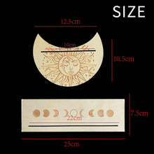 Load image into Gallery viewer, 2/4pcs Wooden Tarot Card Stand for Witch Divination Tools Display Holder Altar
