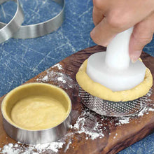 Load image into Gallery viewer, Circular Tart Ring French Dessert Stainless Steel Perforation Fruit Pie Quiche Cake Mousse Mold Kitchen Baking Mould
