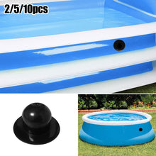 Load image into Gallery viewer, 2/5 Pack Swimming Pool Filter Pump Strainer Hole Plug Water Stopper For Intex Outdoor Swimming Pool Bottom Stopper Ball
