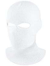 Load image into Gallery viewer, 2-Hole Knitted Full Face Cover Cap Ski Neck Gaiter Winter Balaclava Warm Knit Beanie for Outdoor Sports Funny Party Riding Hat
