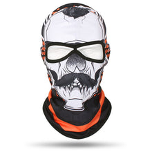 Load image into Gallery viewer, 2 Holes Skull Balaclava Outdoor Motorcycle Riding Face Mask Windproof Caps Hiking Hunting Fishing Ski Masks MTB Bicycle Headgear
